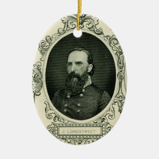 Gen. James Longstreet Keramik Ornament (Vorne)