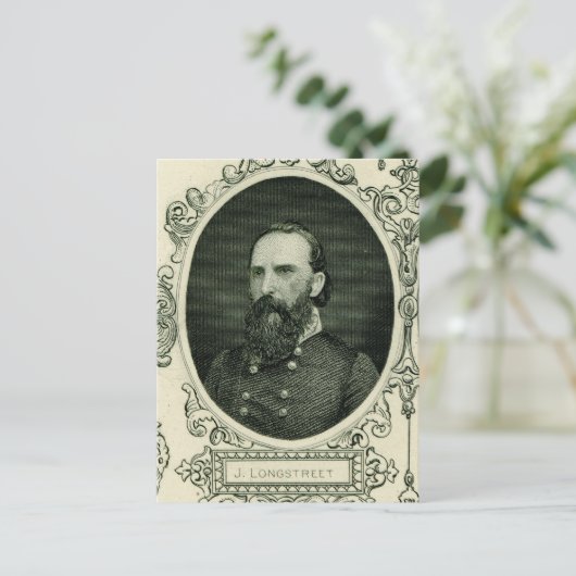 Gen. James Longstreet Postkarte (Stehend Vorderseite)