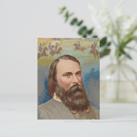 Gen. James Longstreet Postkarte (Stehend Vorderseite)