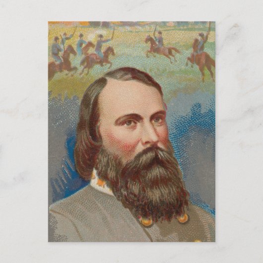 Gen. James Longstreet Postkarte (Vorderseite)