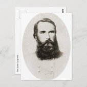Gen. James Longstreet Postkarte (Vorne/Hinten)