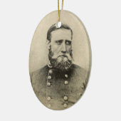 Gen. John Bell Hood Keramik Ornament (Links)