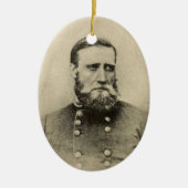 Gen. John Bell Hood Keramik Ornament (Vorne)