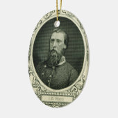 Gen. John Bell Hood Keramik Ornament (Links)