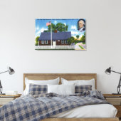 Gen John Stark Homestead Leinwanddruck (Insitu (Schlafzimmer))
