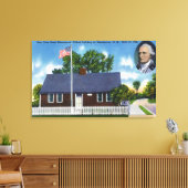 Gen John Stark Homestead Leinwanddruck (Insitu (Wohnzimmer))