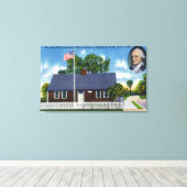 Gen John Stark Homestead Leinwanddruck (Insitu (Holzboden))