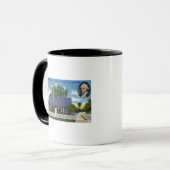 Gen John Stark Homestead Tasse (Vorderseite Links)