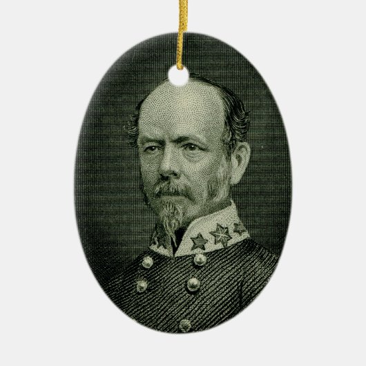 Gen. Joseph E. Johnston Keramik Ornament (Vorne)