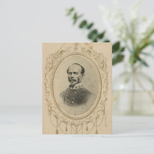 Gen. Joseph E. Johnston Postkarte (Stehend Vorderseite)