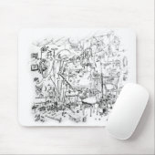 Gen-Junge des Künstlers der Werkbank-| Mousepad (Mit Mouse)