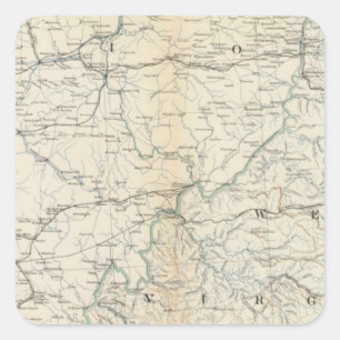 GEN-Karte V Quadratischer Aufkleber