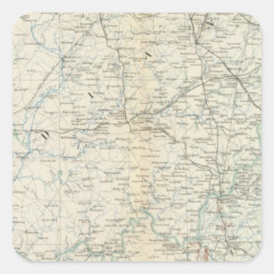 GEN-Karte XVI Quadratischer Aufkleber