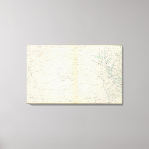 GEN-Karte XXIII Leinwanddruck