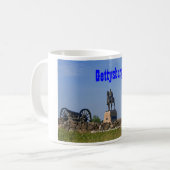 Gen. Meade an Gettysburg-Tasse Kaffeetasse (Vorderseite Links)