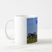 Gen. Meade an Gettysburg-Tasse Kaffeetasse (Links)