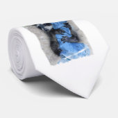 gen mit dem Waschbär Krawatte (Gerollt)