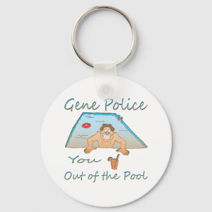 Gen-Polizei Schlüsselanhänger