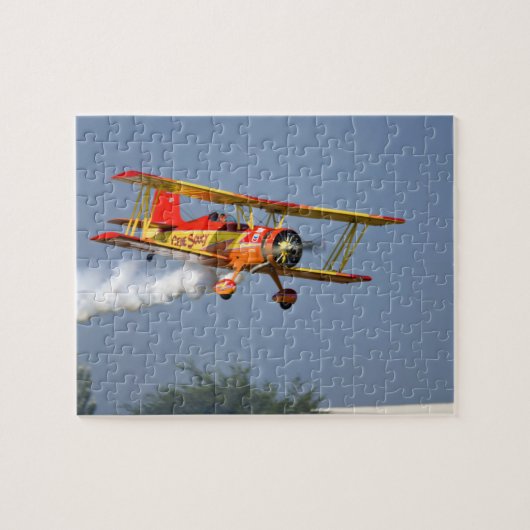 Gen Soucy darstellende Kunstfliegen in Grumman Puzzle (Horizontal)