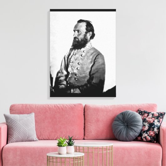 Gen. "Stonewall" Jackson,_War Image Leinwanddruck (Insitu (Wohnzimmer))