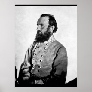 Gen. "Stonewall" Jackson,_War Image Poster