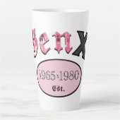 Gen X 1965-1980 Milchtasse (Vorderseite)