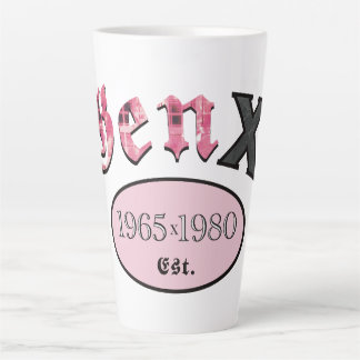 Gen X 1965-1980 Milchtasse