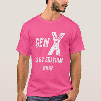 Gen X 1967 Edition Generation Ohio Birthday Christ T-Shirt