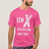 Gen X 1974 Edition Generation New York Birthday Ch T-Shirt (Vorderseite)
