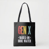 Gen X auf Schlauchwasser aufgezogen, Generation X  Tasche (Vorderseite)