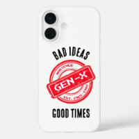 Gen X "Bad Ideas, Good Times" Telefoncase