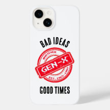Gen X "Bad Ideas, Good Times" Telefoncase