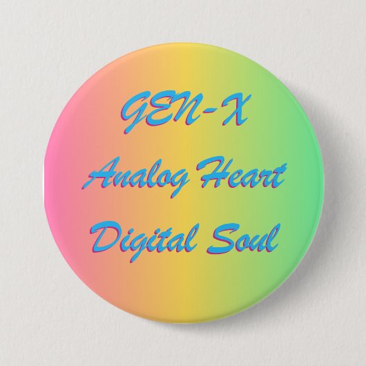 GEN-X BUTTON (Vorderseite)