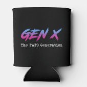 Gen X - Die FAFO-Generation Dosenkühler (Rückseite)