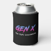 Gen X - Die FAFO-Generation Dosenkühler (Kanne Rückseite)