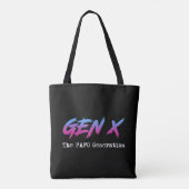 Gen X - Die FAFO-Generation Tasche (Rückseite)