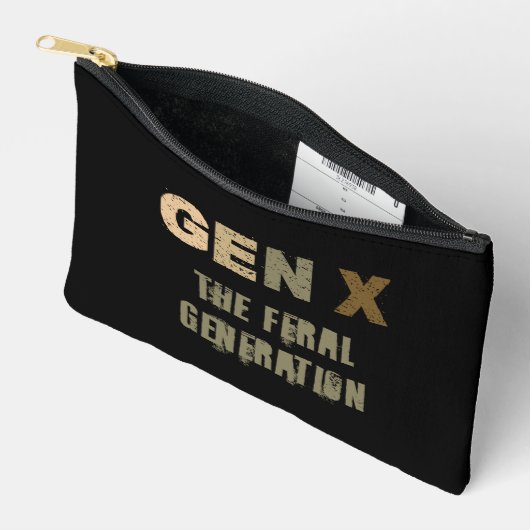 Gen X—Die Generation der Fersen Zubehörtasche (Offen)