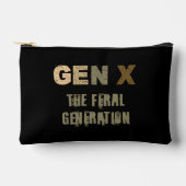 Gen X—Die Generation der Fersen Zubehörtasche (Vorderseite)