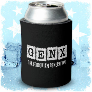 Gen X Die vergessene Generation X Gen Xer Funny Dosenkühler