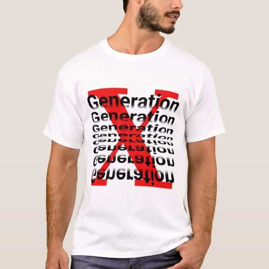 Gen X - Die verlorene Generation T-Shirt (Vorderseite)
