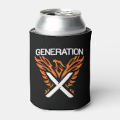Gen X Gen Xer Phoenix Vogelgeneration X Dosenkühler (Kanne Vorderseite)