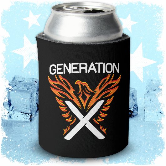 Gen X Gen Xer Phoenix Vogelgeneration X Dosenkühler