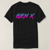 Gen X Generation X Retro Winter T-Shirt (Design vorne)