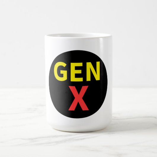 Gen X Kaffeetasse (Mittel)
