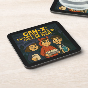 Gen-X Kids: Meister des Mischief Getränkeuntersetzer