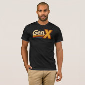 Gen X Logo - Retro T-Shirt (Vorne ganz)
