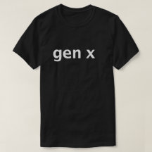 Gen X Minimale Typografie