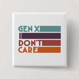 Gen X — Mir ist egal Button