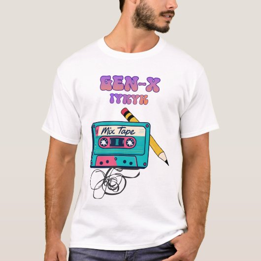 GEN-X Mix tape dliemma T-Shirt (Vorderseite)