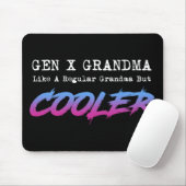Gen X Oma wie ein normales Oma, aber Cooler Mousepad (Mit Mouse)